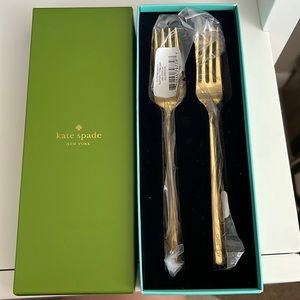 Brand New Lenox Kate Spade Tasting Fork Set